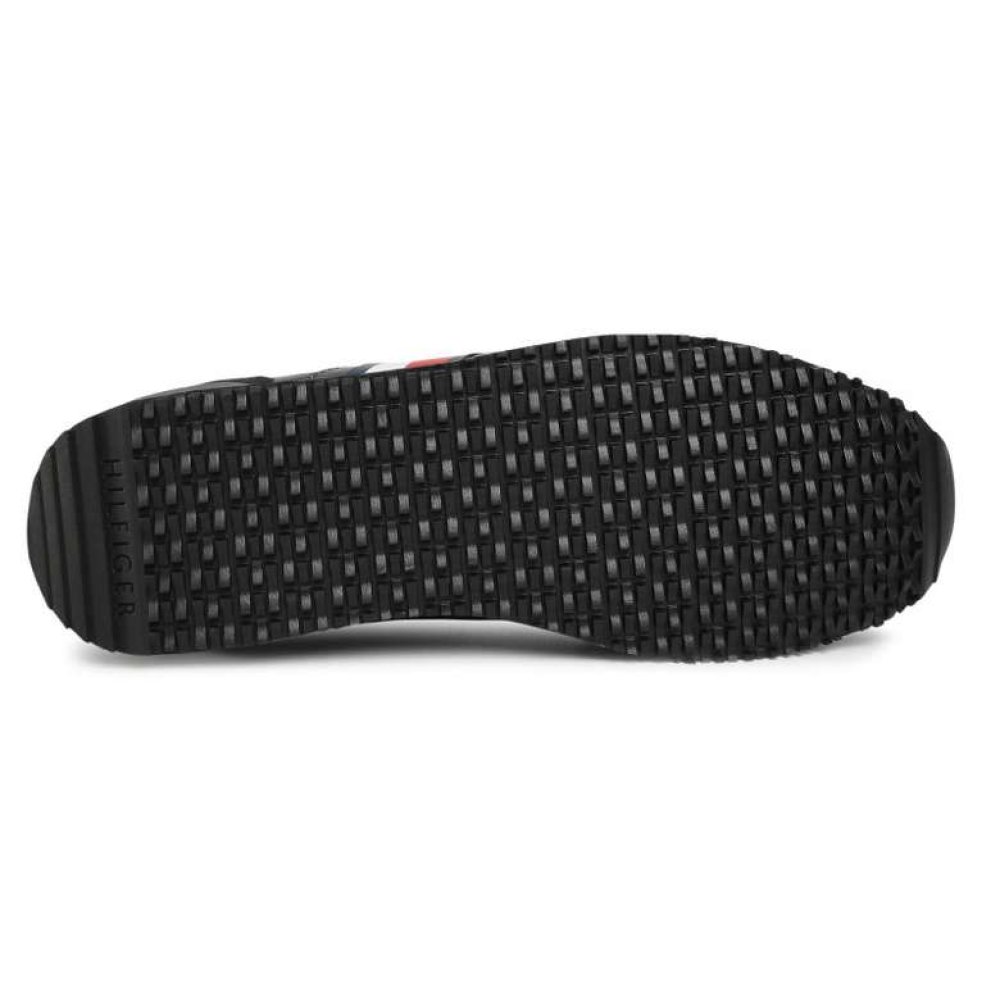 Tommy Hilfiger FM0FM03000-BDS Erkek Ayakkabı Siyah