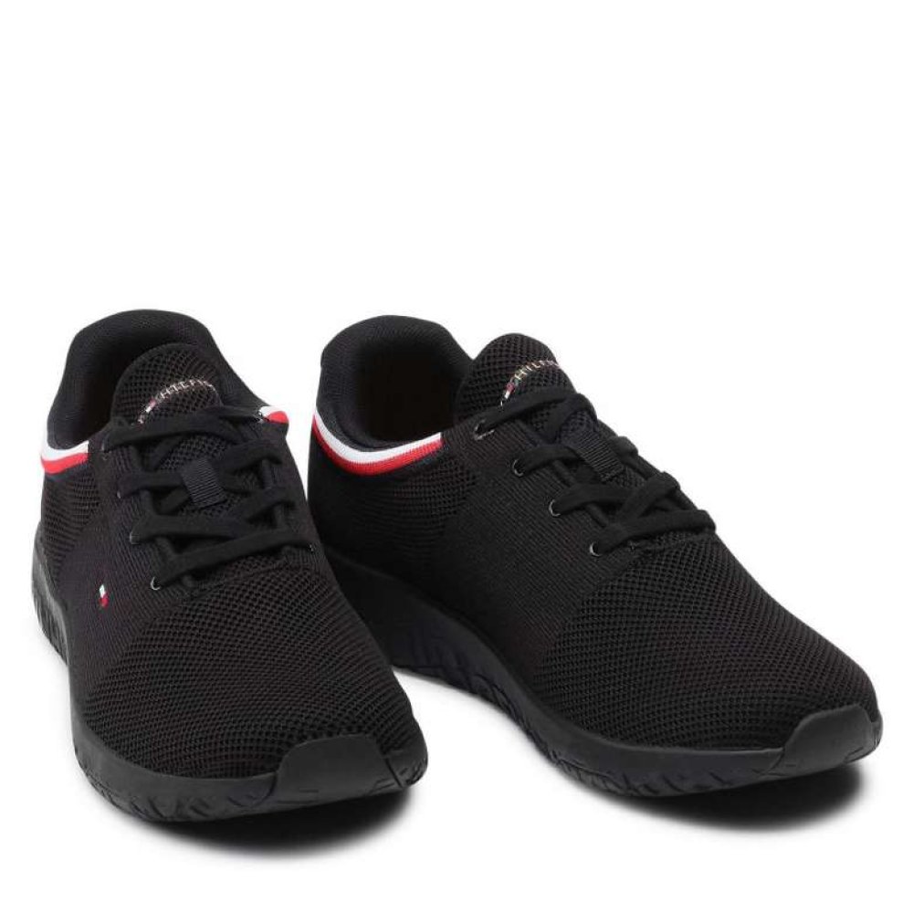 Tommy Hilfiger FM0FM03614-BDS Erkek Ayakkabı Siyah