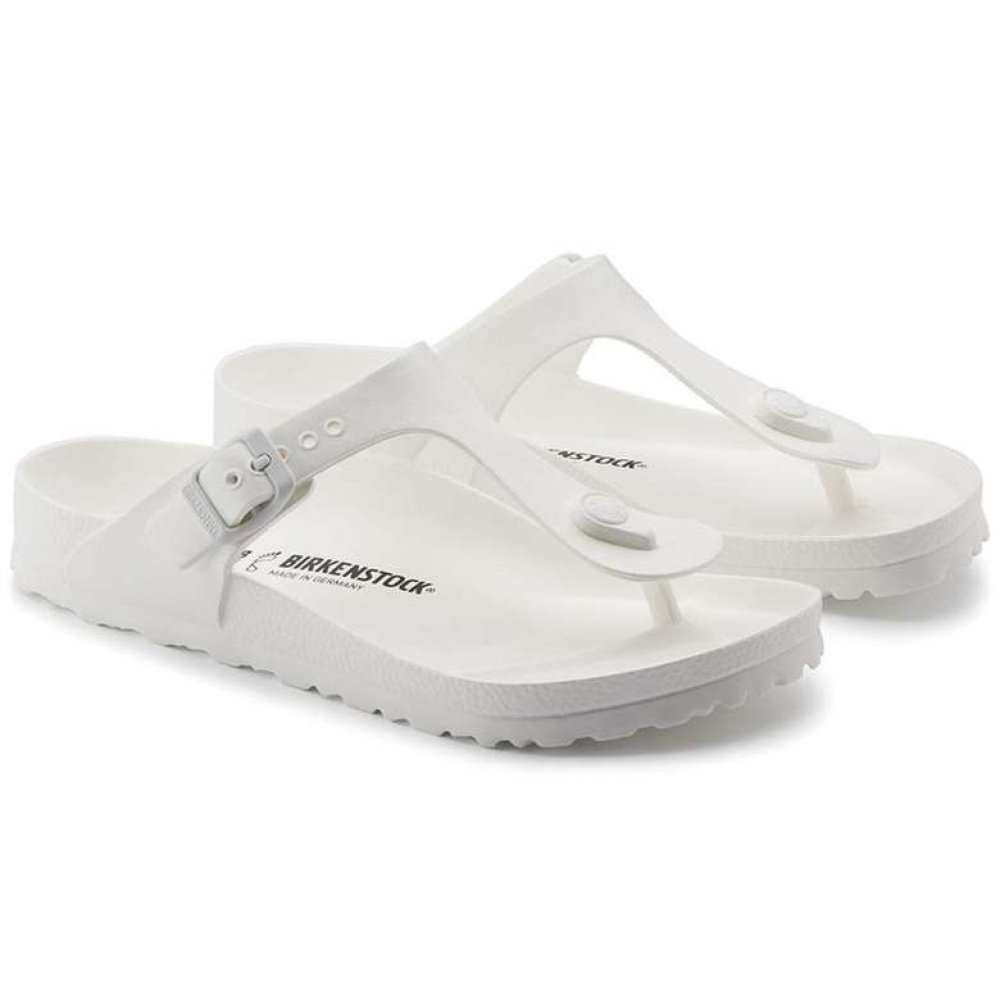 Birkenstock Gizeh Eva Erkek Terlik Beyaz