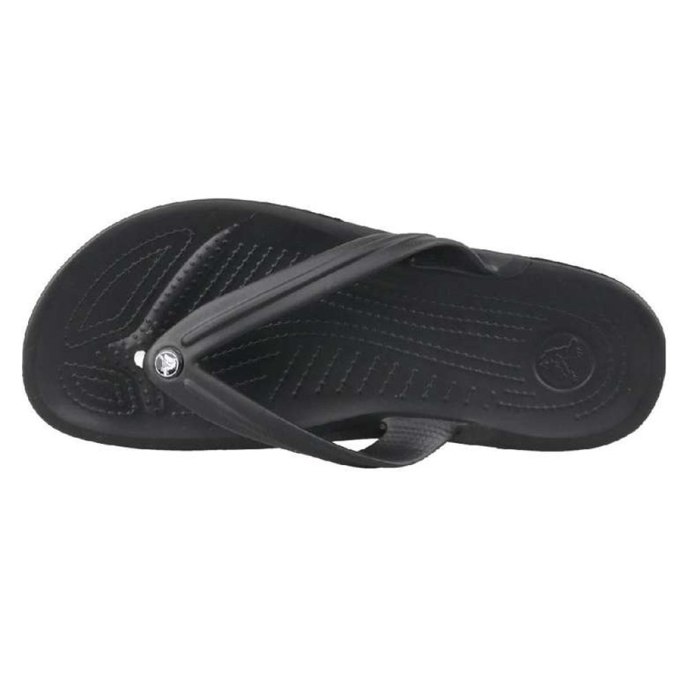 Crocs Crocband Flip 11033-001 Erkek Terlik Siyah Beyaz