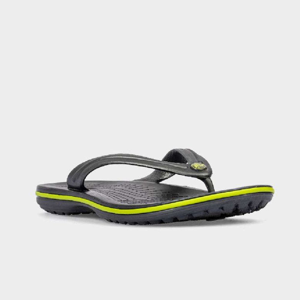 Crocs Crocband Flip 11033-0A1 Erkek Terlik Siyah Yeşil
