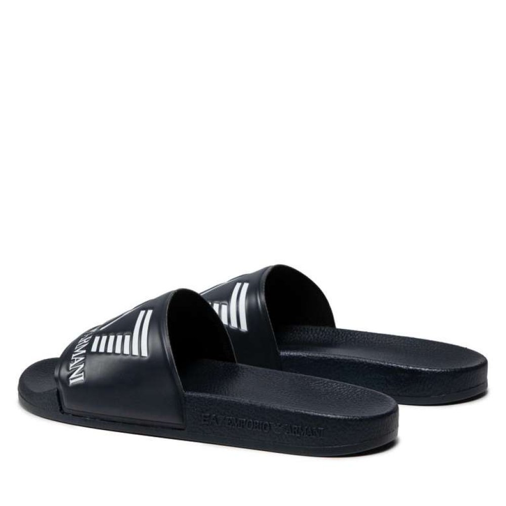 Emporio Armani XCP001 X Erkek Terlik Koyu Lacivert