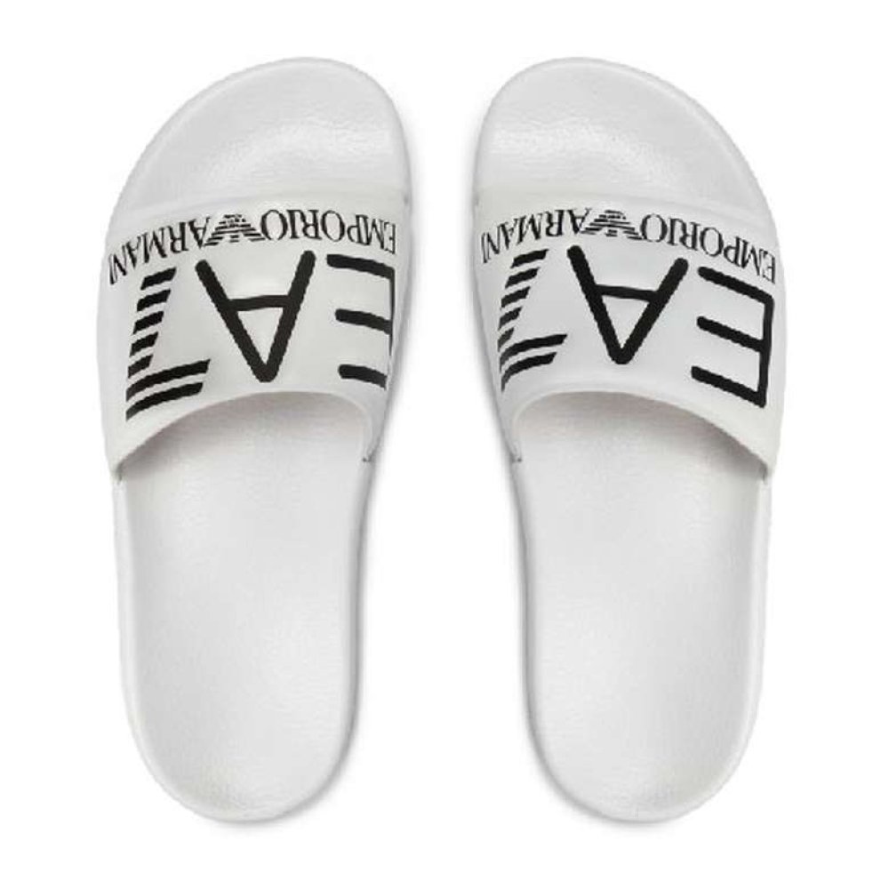 Emporio Armani XCP001-XCC22-00001 Erkek Terlik Beyaz
