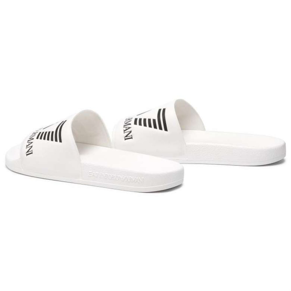 Emporio Armani XCP001-XCC22-00001 Erkek Terlik Beyaz