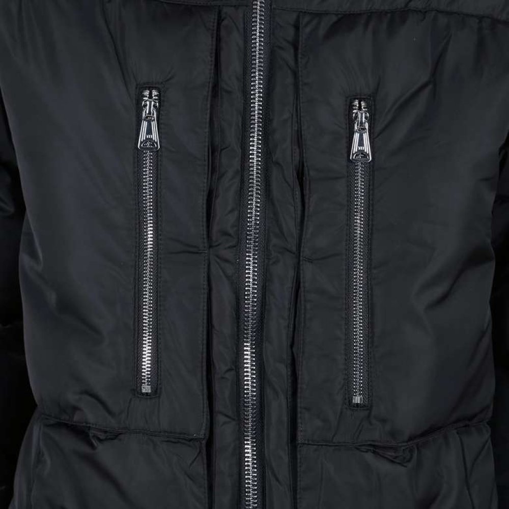 Tommy Hilfiger 159AN328-BLK Siyah Erkek Mont