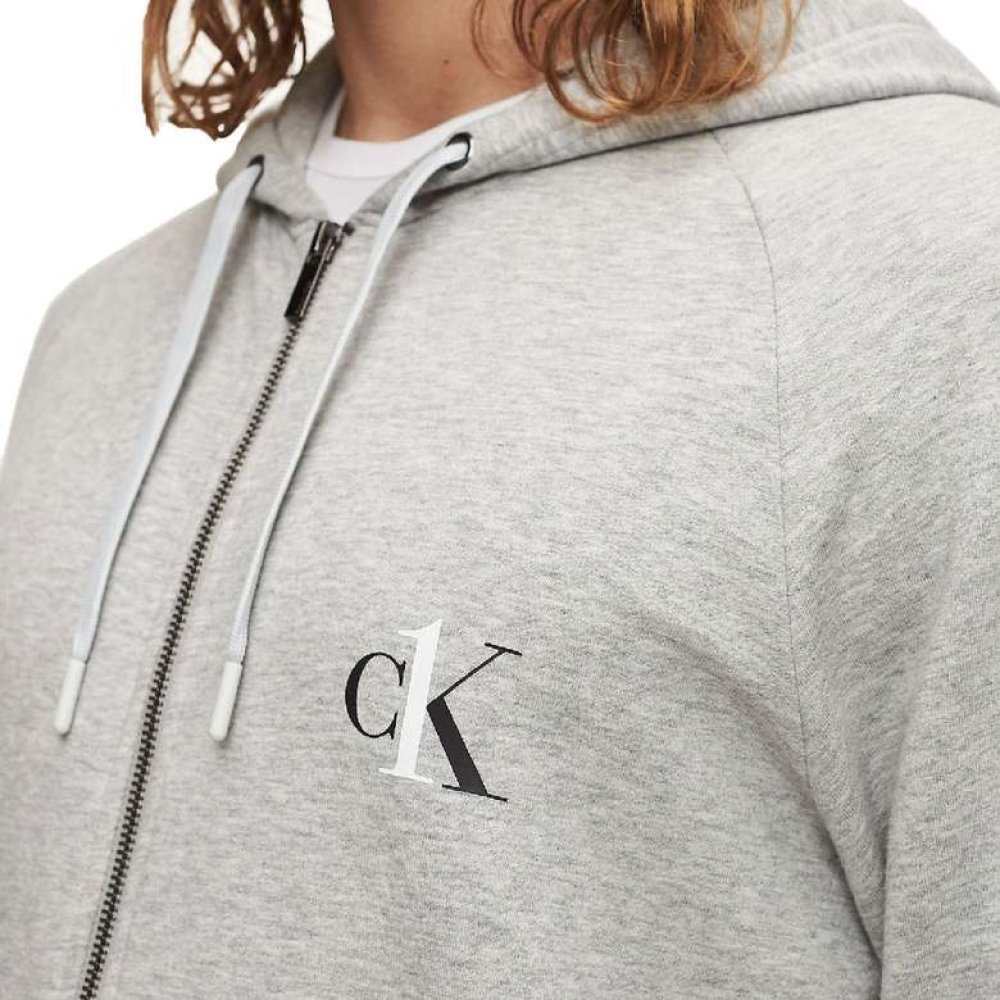 Calvin Klein NM1865E-080 Erkek Sweatshirt Gri