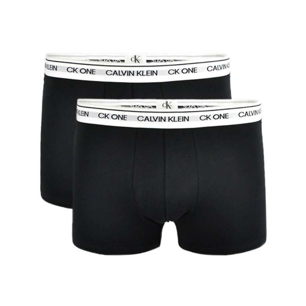 Calvin Klein 2'li Boxer Erkek NB2385A-BNM Siyah