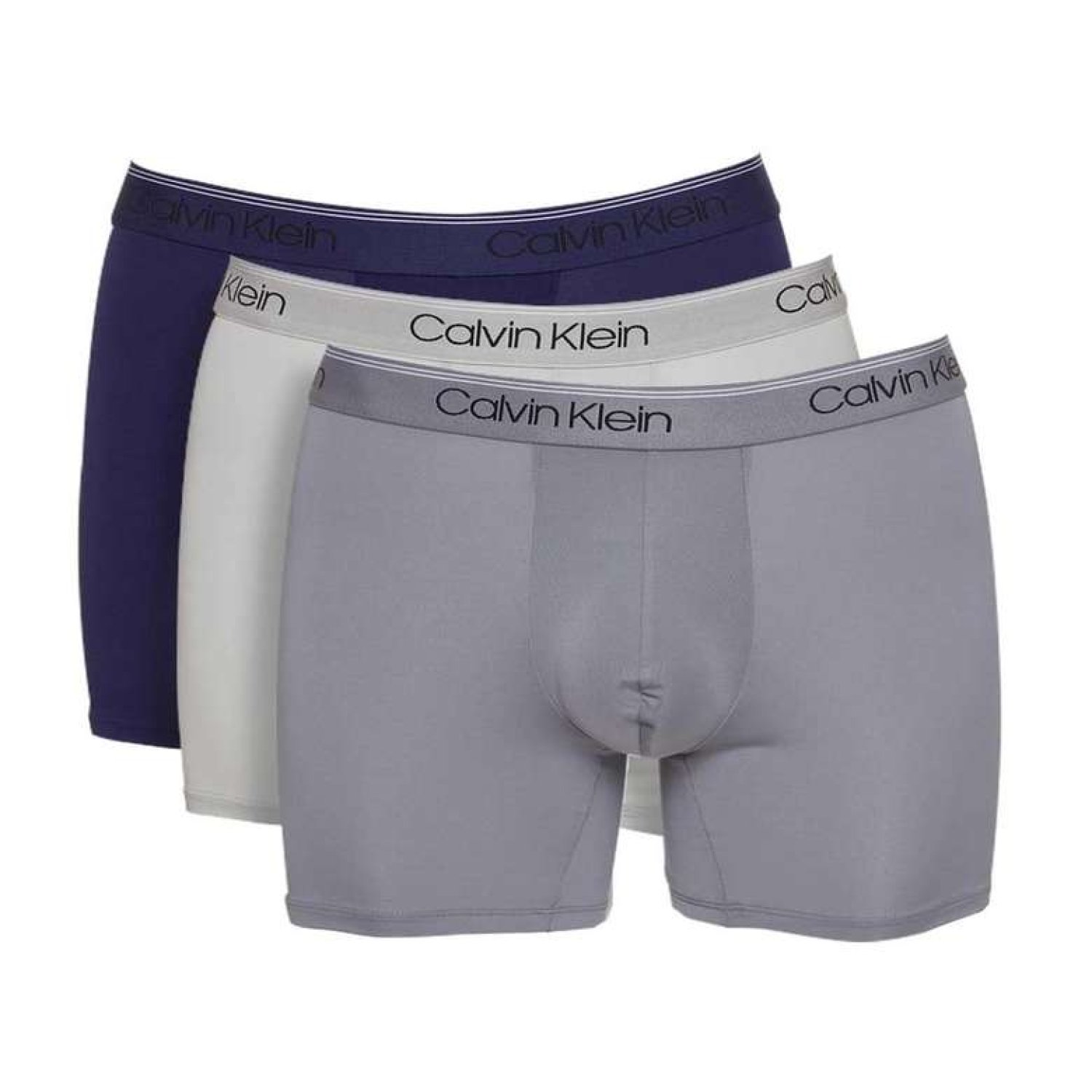 Calvin Klein  NB2570-904 Erkek Boxer 3'lü Çok Renkli