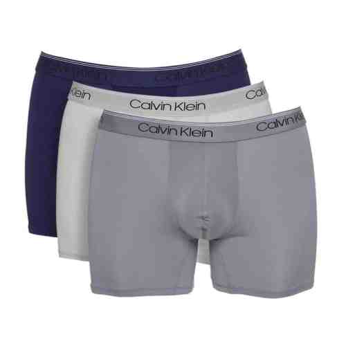 Calvin Klein  NB2570-904 Erkek Boxer 3'lü Çok Renkli
