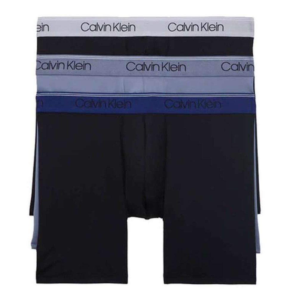 Calvin Klein  NB2570-905 Erkek Boxer 3'lü Çok Renkli