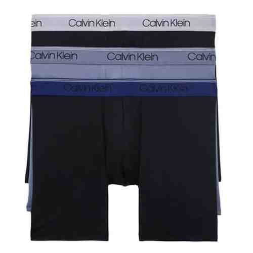 Calvin Klein  NB2570-905 Erkek Boxer 3'lü Çok Renkli
