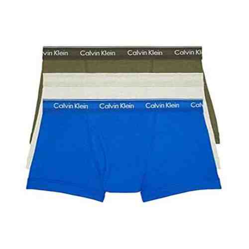 Calvin Klein  NB4002-908 Erkek Boxer 3'lü Çok Renkli