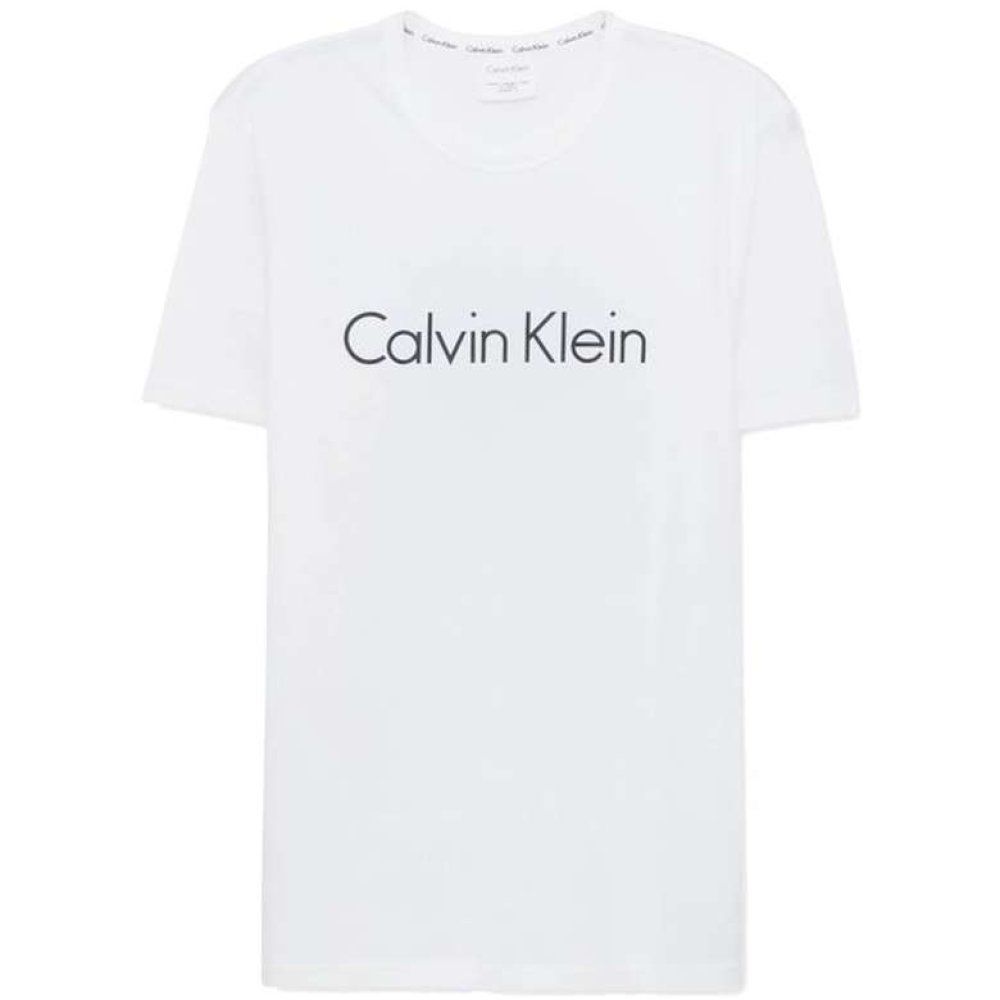 Calvin Klein  NM1129-100 Erkek Tişört  Beyaz