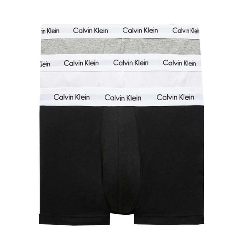 Calvin Klein U2664G-998 3'lü Erkek Boxer Renkli
