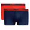 Emporio Armani Erkek Boxer 2'li Lacivert Kırmızı