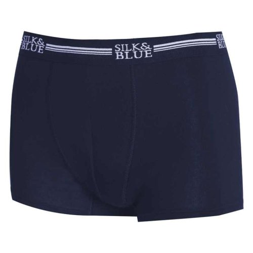 Silk & Blue Modal Erkek Boxer Lacivert 2'li