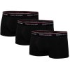 Tommy Hilfiger 1U87903841-990 3'lü Erkek Boxer  Siyah