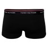 Tommy Hilfiger 1U87903841-990 3'lü Erkek Boxer  Siyah