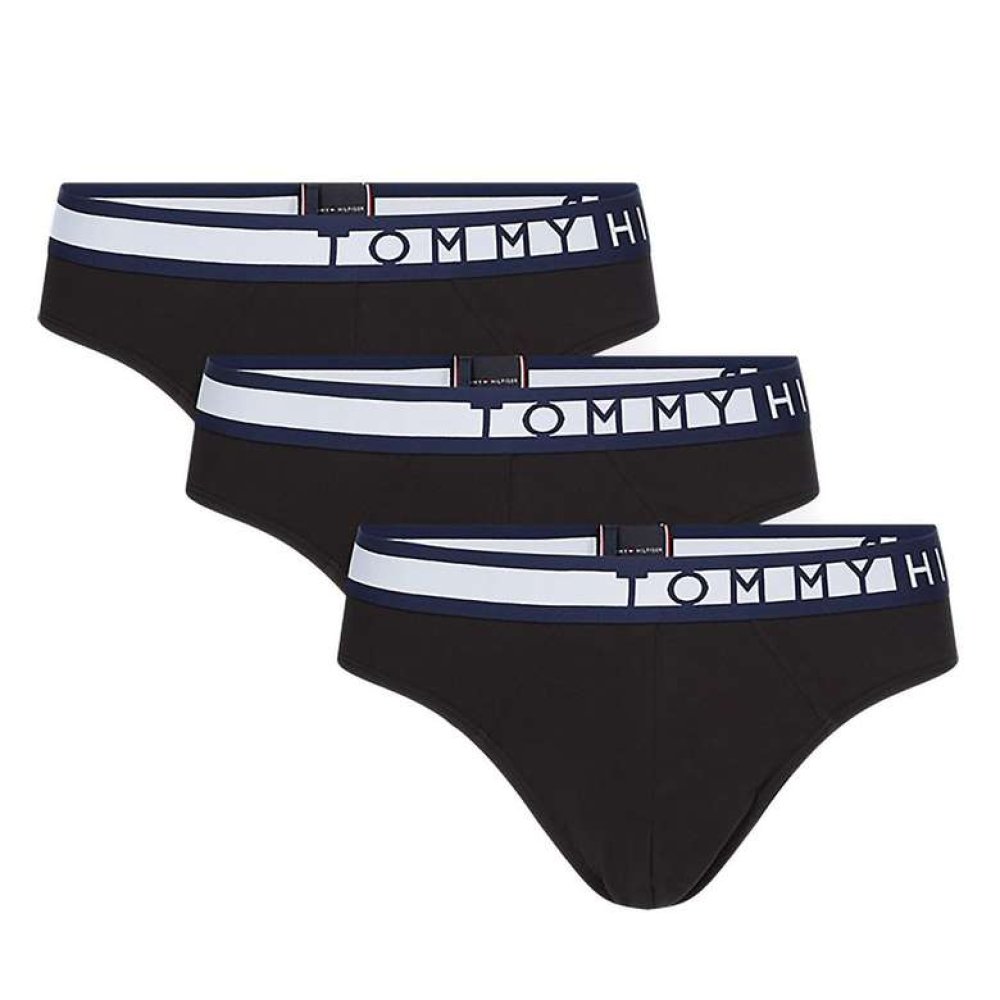 Tommy Hilfiger 3'lü Boxer Erkek UM0UM01227-0R9 Siyah