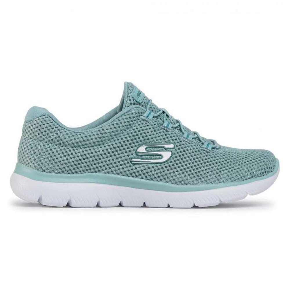 Skechers 12985-SAGE Kadın Spor Ayakkabı Mavi