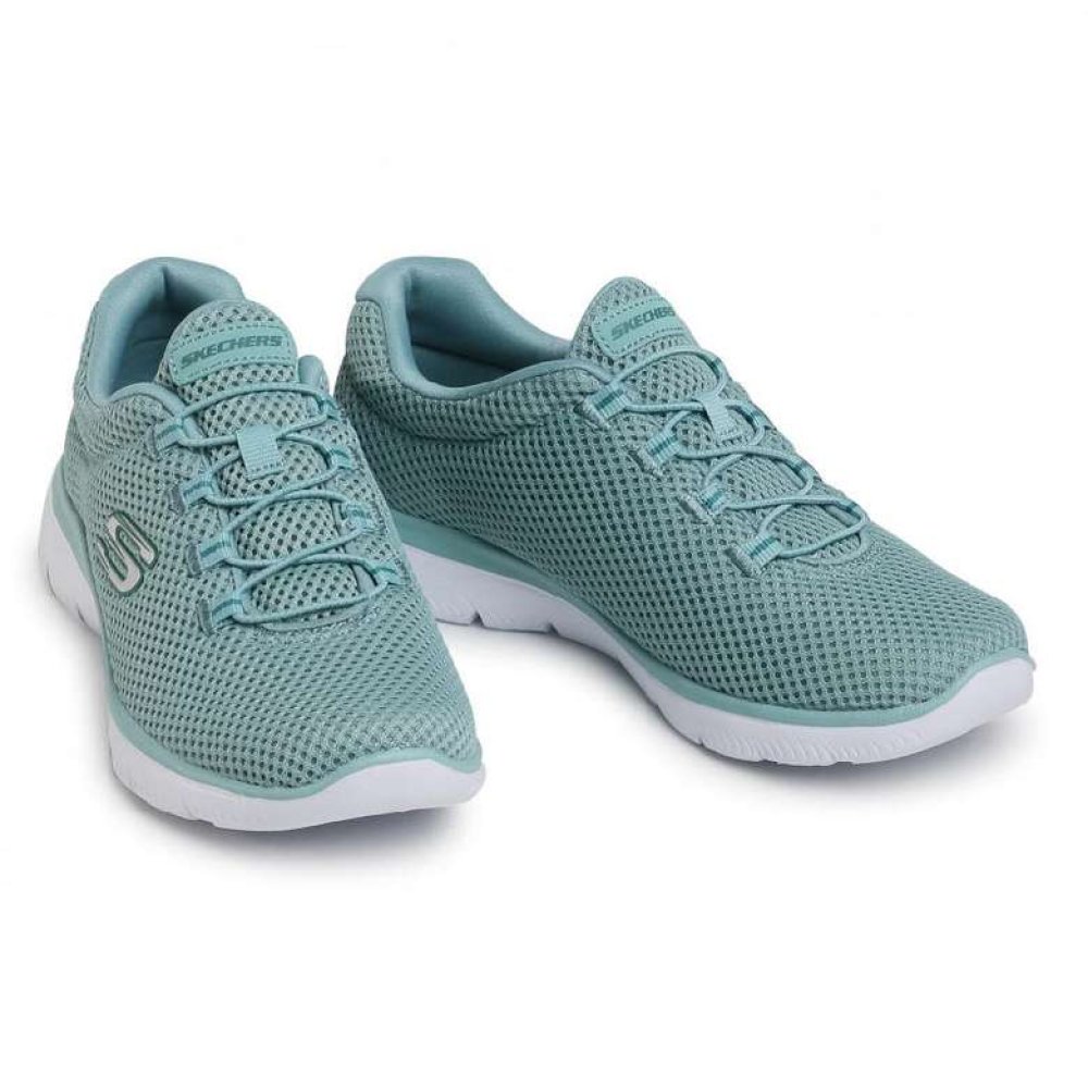 Skechers 12985-SAGE Kadın Spor Ayakkabı Mavi