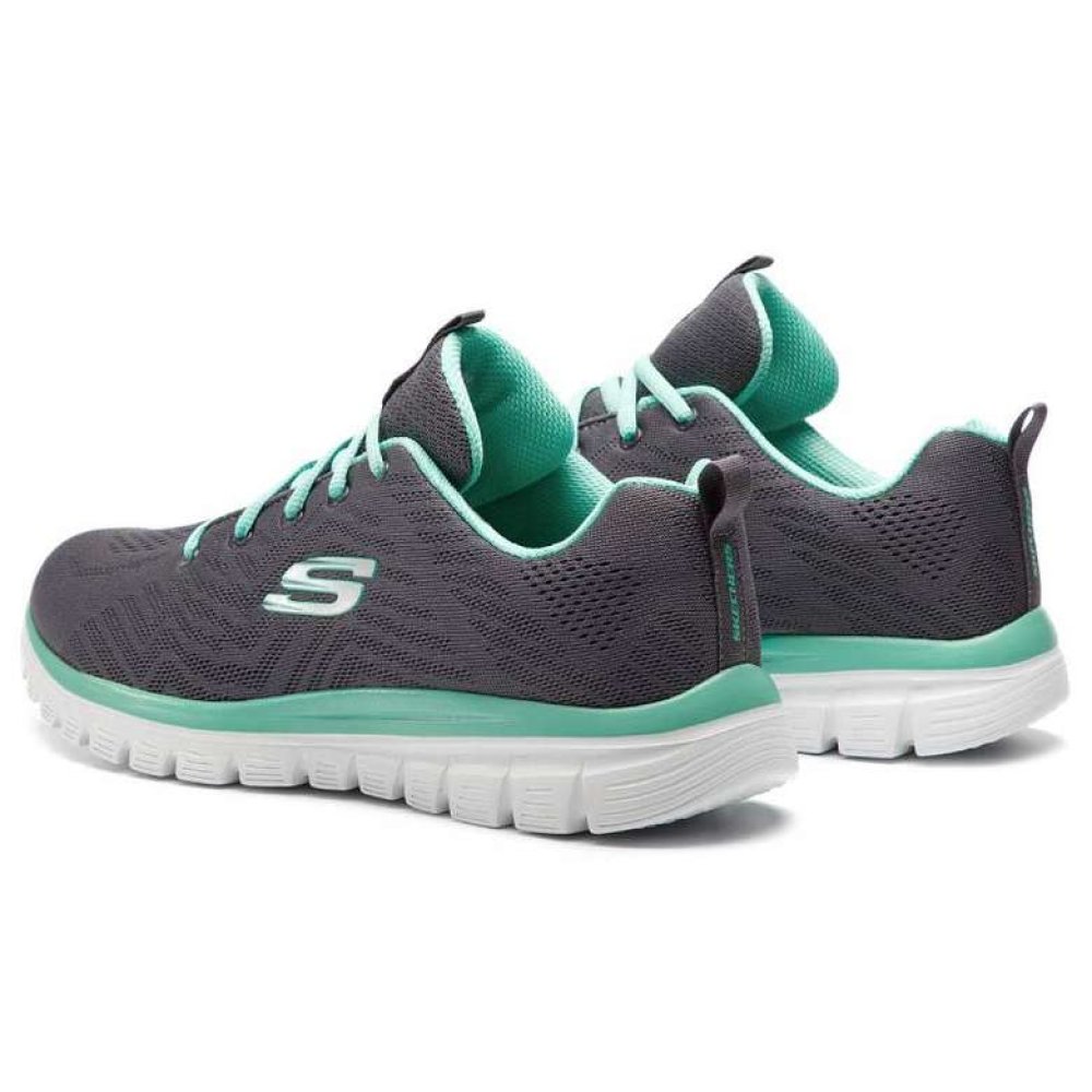 Skechers Unisex Ayakkabı Gri Yeşil