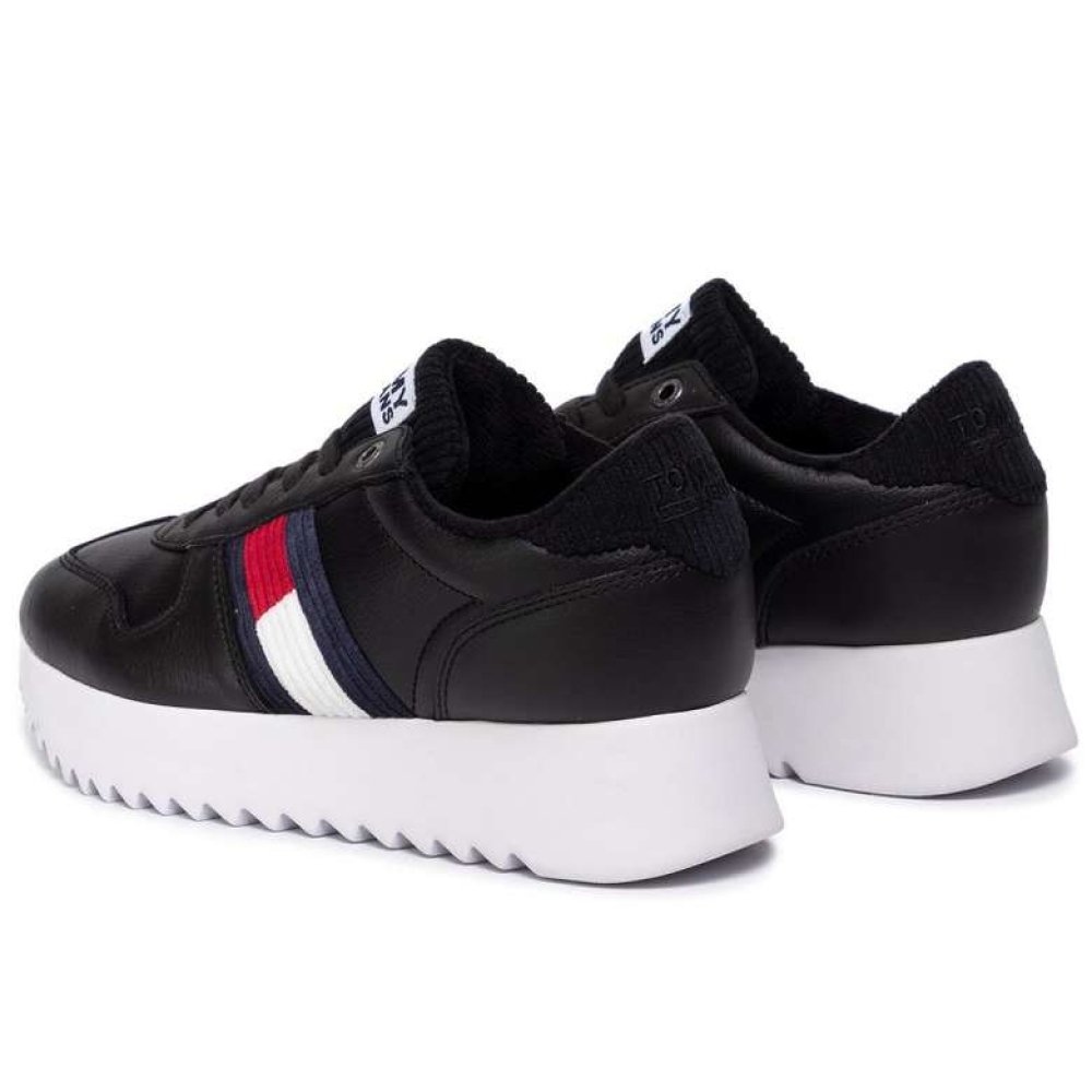 Tommy Hilfiger EN0EN00658-BDS Kadın Ayakkabı Siyah