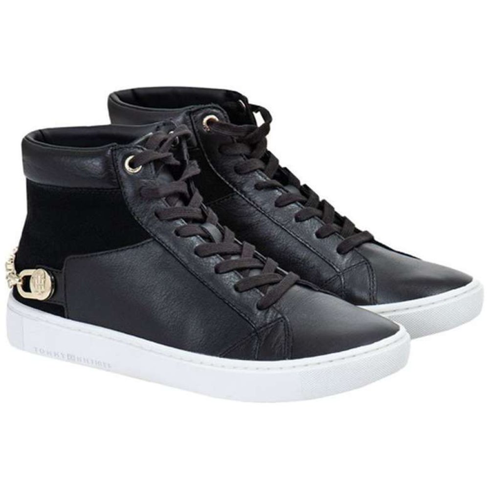 Tommy Hilfiger FW0FW03275-990 Kadın Ayakkabı Siyah