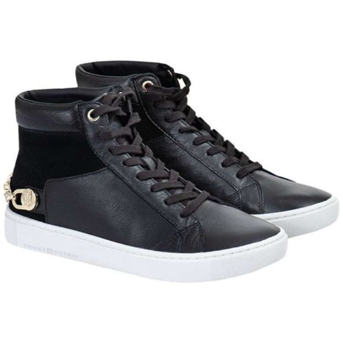 Tommy Hilfiger FW0FW03275-990 Kadın Ayakkabı Siyah