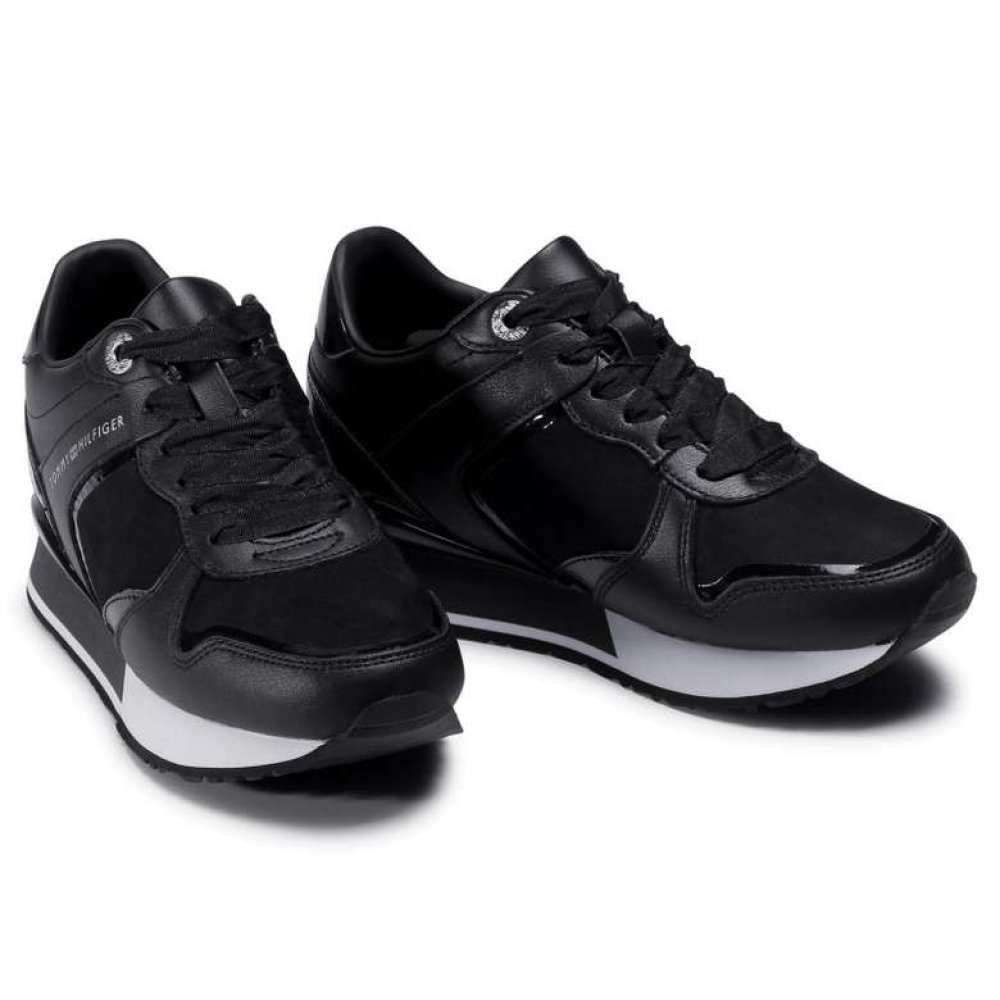 Tommy Hilfiger FW0FW05239-BDS Kadın Ayakkabı Siyah