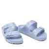 Birkenstock Arizona Eva 1022510 Kadın Terlik Mavi