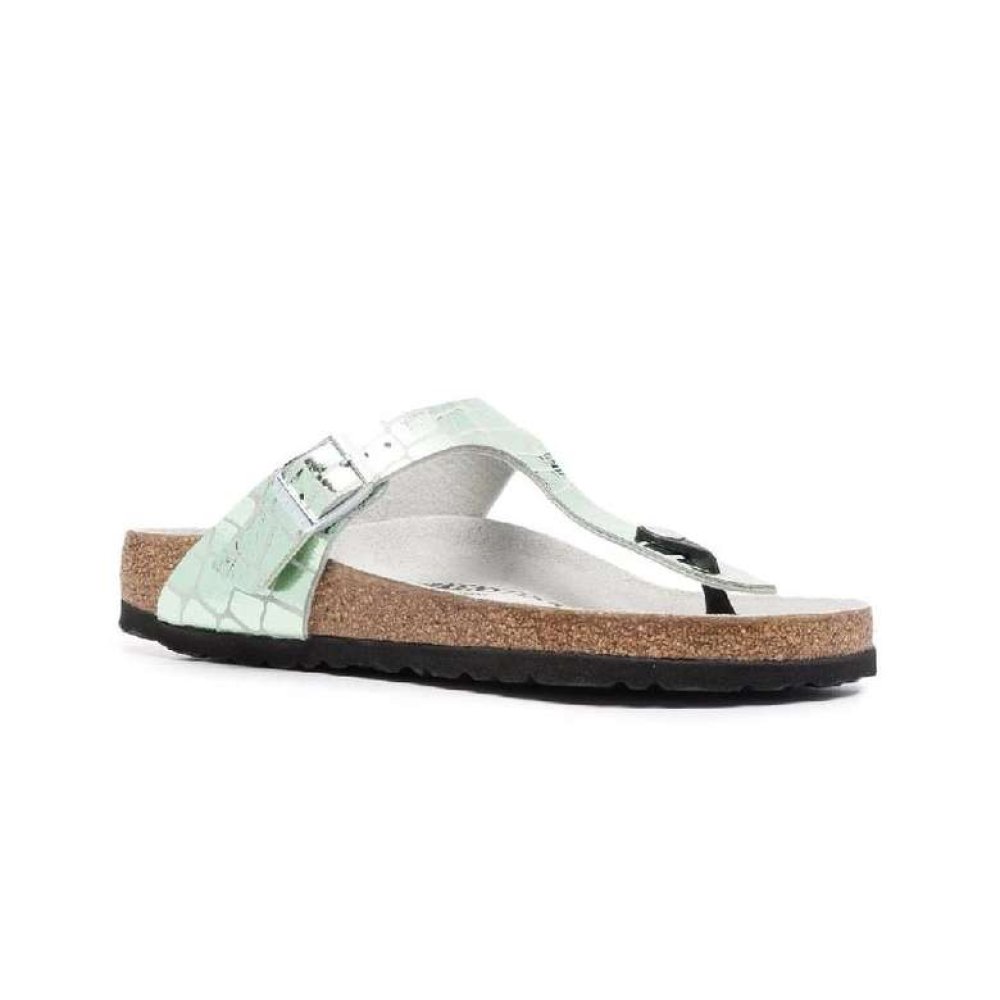 Birkenstock Gizeh 1016052 Kadın Terlik Yeşil