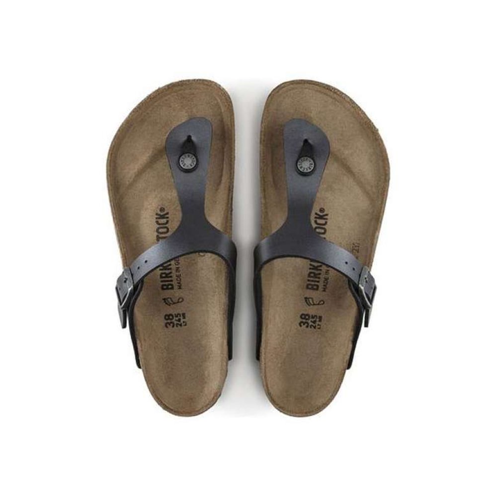 Birkenstock Gizeh 1021428 Kadın Terlik Metalik Gri