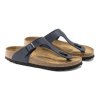 Birkenstock Gizeh 143623 Kadın Terlik Lacivert