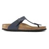 Birkenstock Gizeh 143623 Kadın Terlik Lacivert
