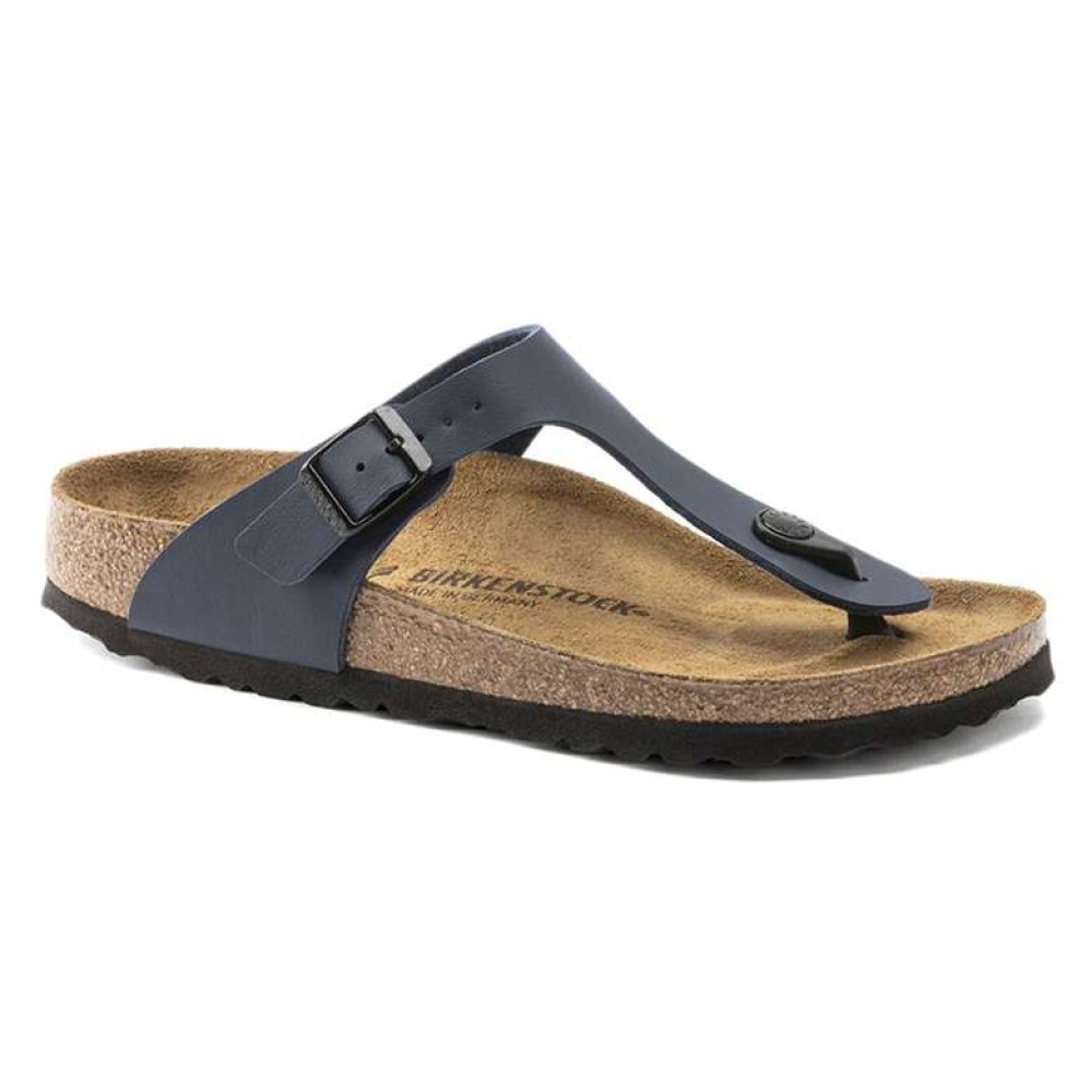 Birkenstock Gizeh 143623 Kadın Terlik Lacivert