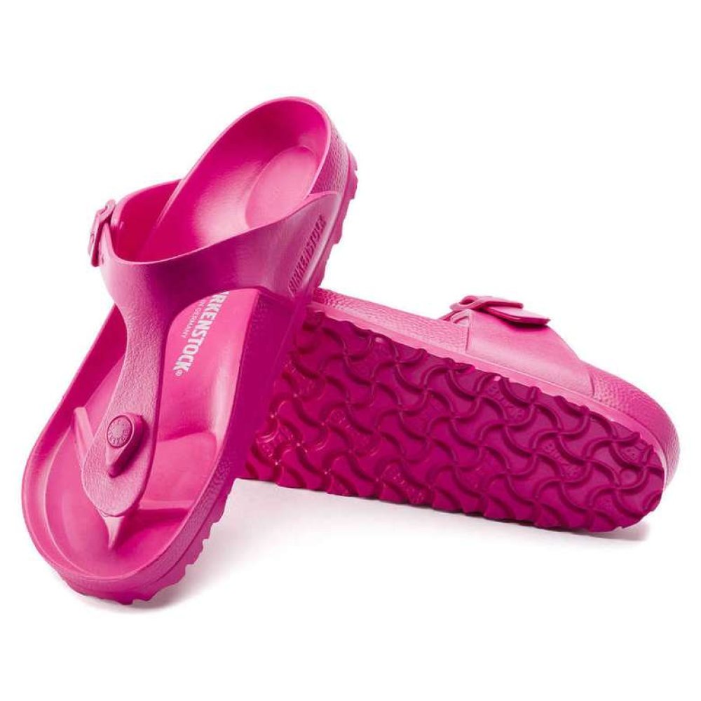 Birkenstock Gizeh Eva 1015472 Kadın Terlik Koyu Pembe