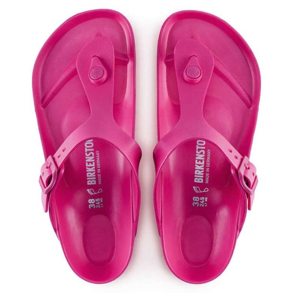 Birkenstock Gizeh Eva 1015472 Kadın Terlik Koyu Pembe