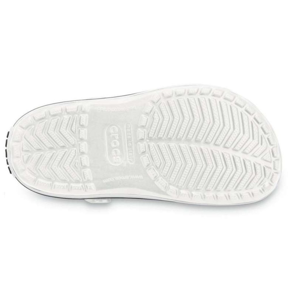 Crocs Bay/Bayan Terlik - Beyaz-Siyah, 36-37