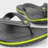 Crocs Crocband Flip 11033-0A1 Unisex Terlik Siyah Yeşil