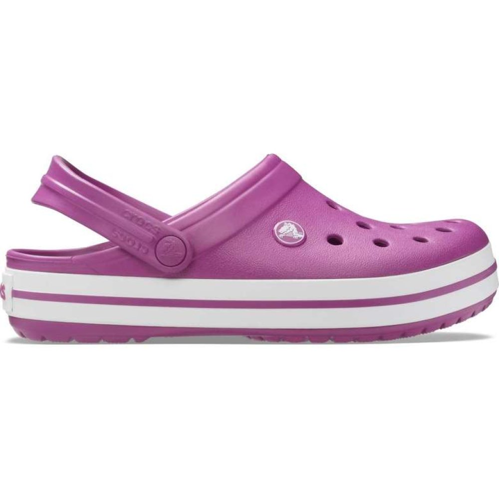 Crocs Kadın Terlik Mor Beyaz