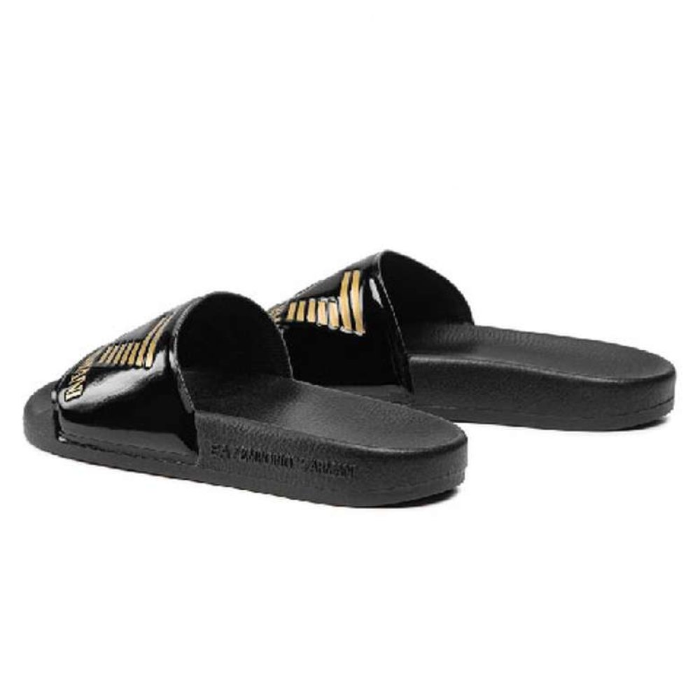 Emporio Armani  XCP001-XCC22-M631 Unısex Terlik Siyah