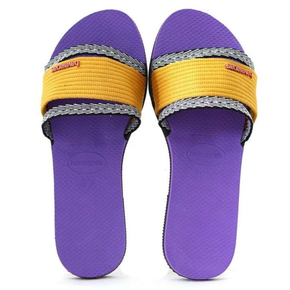 Havaianas Kadın Terlik Sarı Mor
