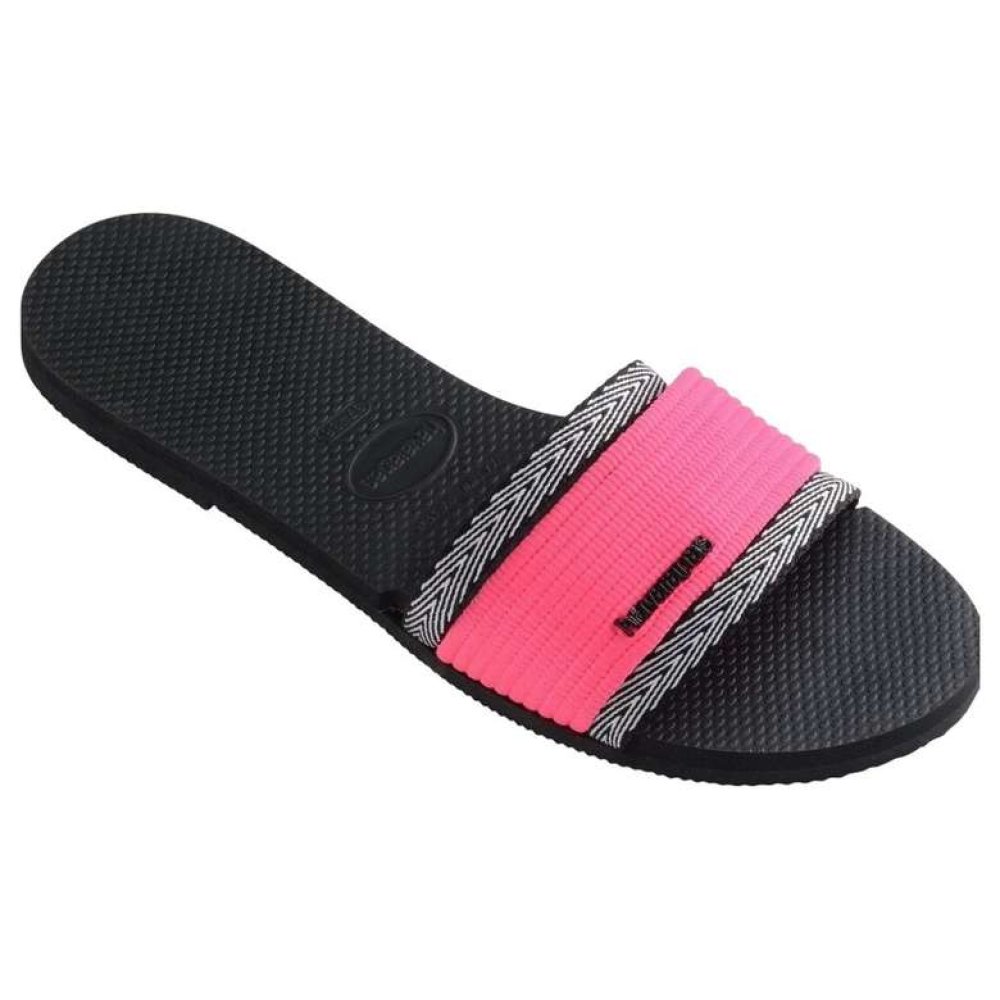Havaianas Kadın Terlik Siyah Pembe