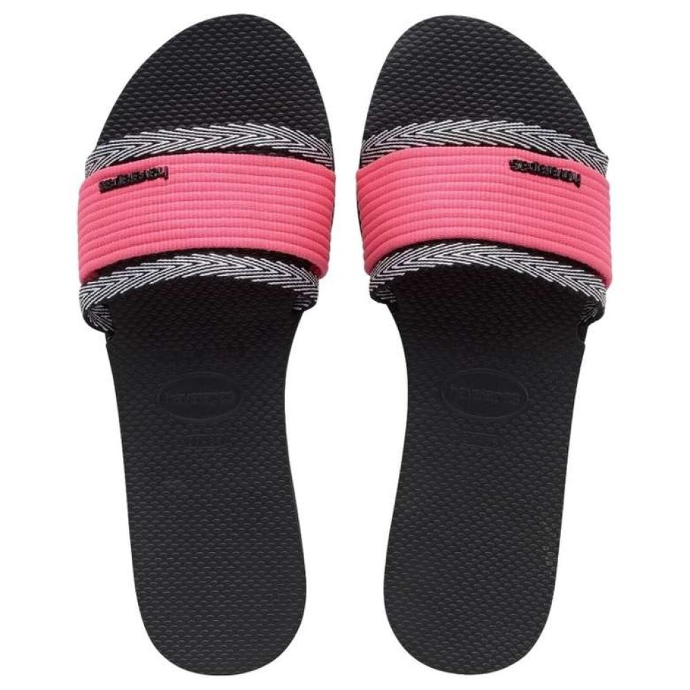 Havaianas Kadın Terlik Siyah Pembe