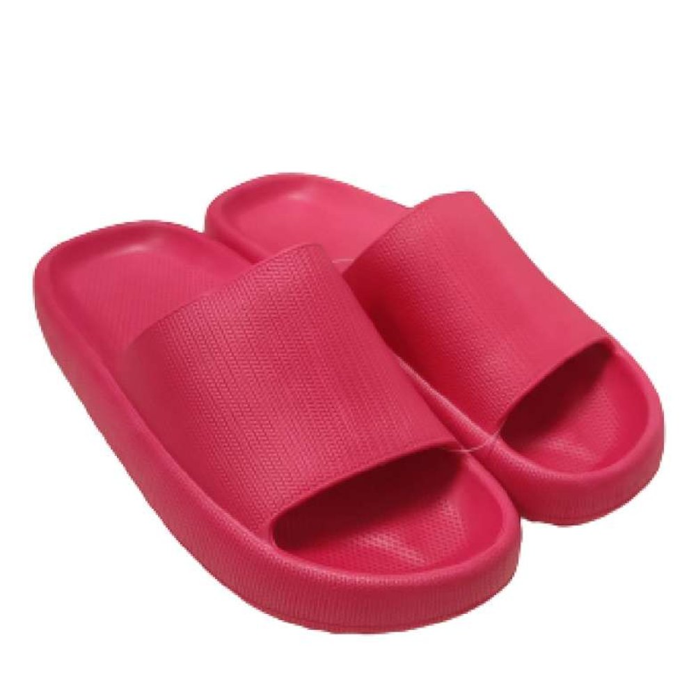 Juno Kadın Kalın Taban Terlik Kırmızı