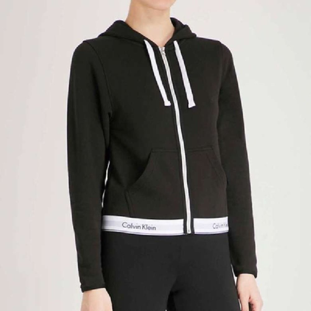 Calvin Klein QS5667E-001 Kadın Sweatshirt Siyah