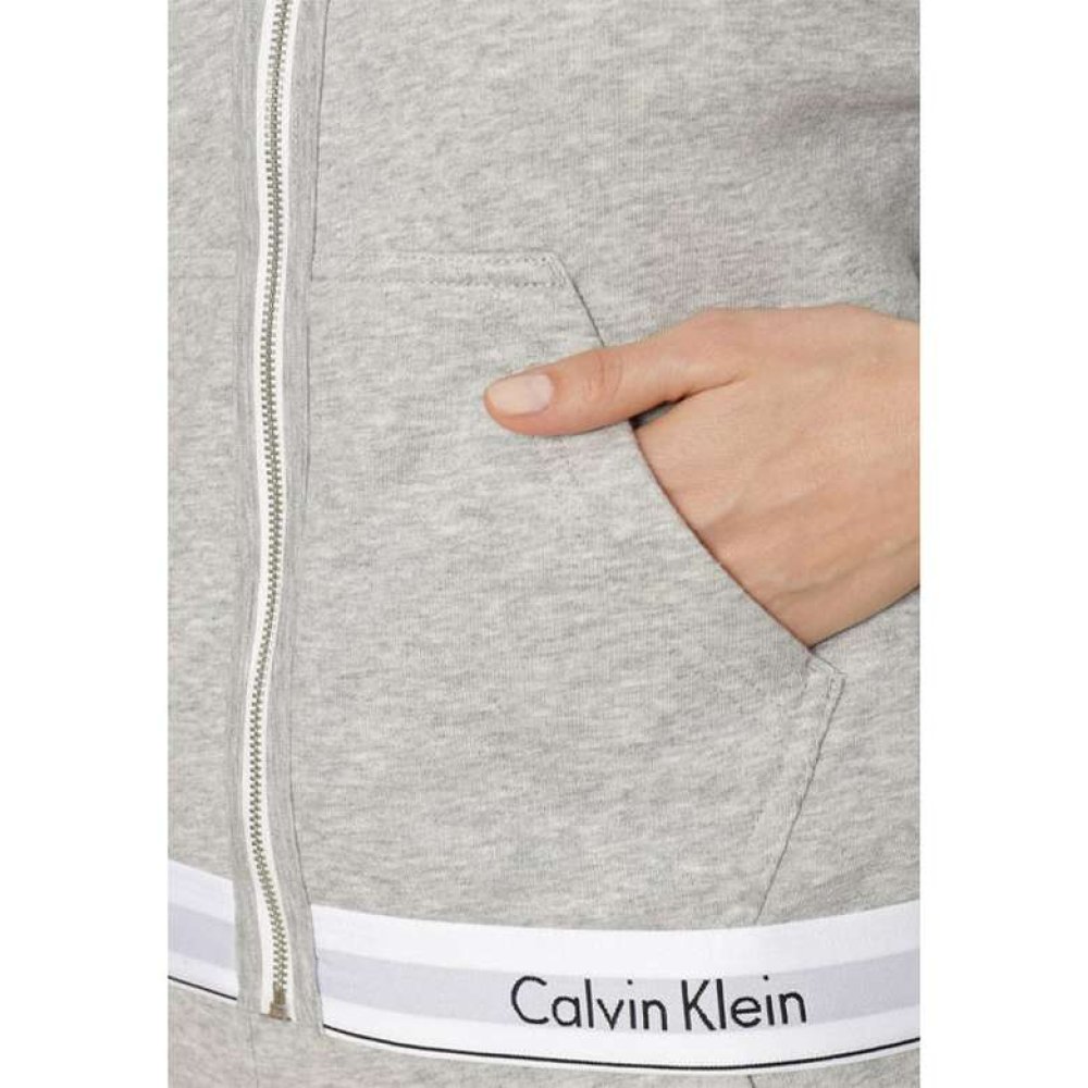 Calvin Klein QS5667E-020 Kadın Sweatshirt Gri