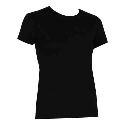 Bayan Basic T-Shirt Silk&Blue - Siyah, M