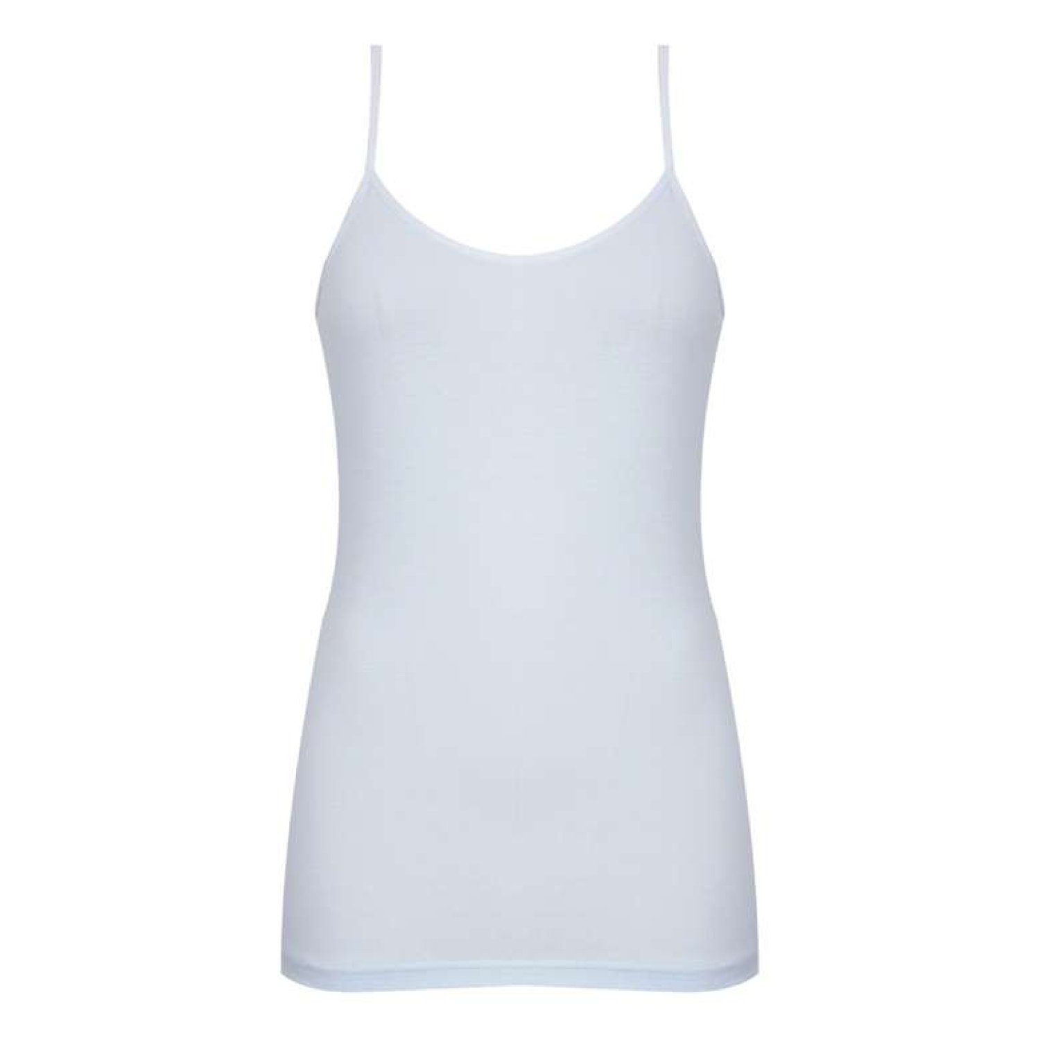 Silk & Blue Kadın Askılı Atlet Buz Mavisi